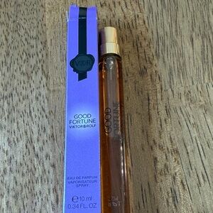 Viktor & Rolf Good Fortune Perfume in Purple and Gold NIB .34 Fl Oz